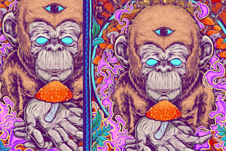 drawing amazing digital art illustration fantasy, dark art merchandise