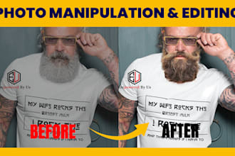 do photoshop editing photo manipulation and retouching creatively and fast