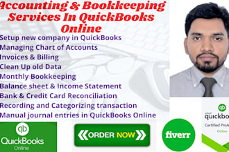 do bookkeeping services in quickbooks online