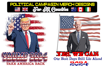 do unique political campaign merch designs for elections