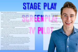 read annotate or narrate your screenplay script