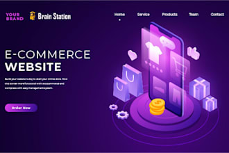 develop corporate or ecommerce website with wordpress