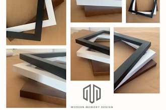 handmake custom picture frames for your poster or photo prints