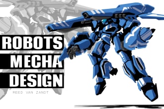 design spectacular robots and mechs