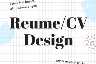 design your resume or CV in ms word