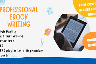 write ebook or be your ebook ghost writer