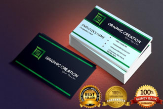 do professional luxury business card and minimalist logo design