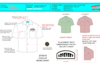 create techpacks for streetwear and activewear