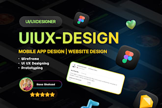 do creative mobile app UI UX designs