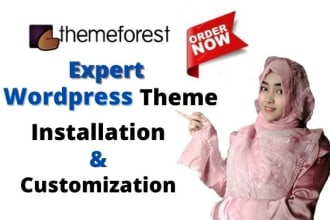 install and customize your wordpress themeforest theme
