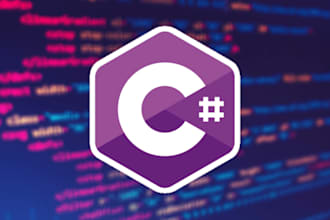 develop csharp console and desktop applications