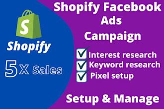 setup shopify facebook ads campaign to best result