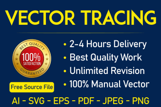 vector trace logo, convert the image to svg, vectorize fast