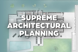 professionally draft your architectural plans or blueprints