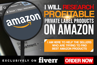 do custom amazon fba product research for private label