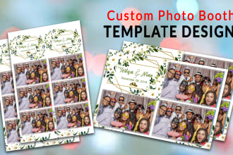 design custom photo booth template