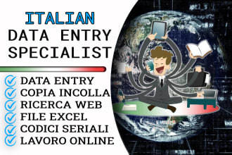 copy paste or cut paste data entry jobs for italian sites