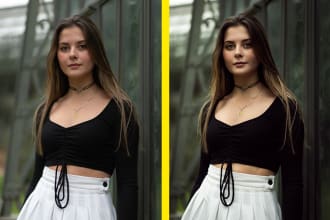 edit your portrait in a professional way lookbook type