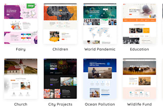 develop a charity or non profit website