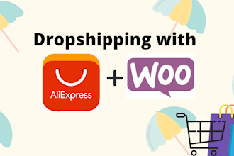 create and edit ali express dropshipping website store using  alidropship plugin