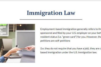 prepare all kinds of immigration applications for you