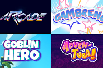 create a logo creation design for a game, vtuber, and title