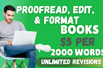 book editing and formatting proofreading book editor pro ebook paperback KDP