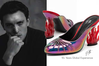 design your custom shoe with tech pack for production