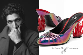 design your custom shoe with tech pack for production
