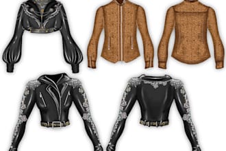 draw your outfit shoes handbags or fashion illustration