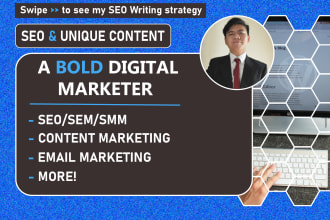 write digital marketing blog posts and articles
