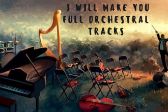 compose cinematic film orchestral music