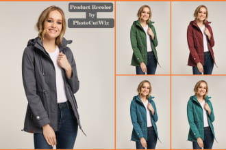 do product color change, recolor and, color variations