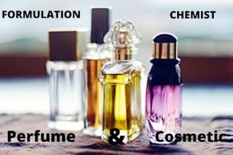 be your perfume and cosmetics formulation chemist