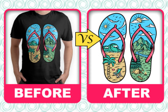 convert image to svg for t shirt and vectorize image