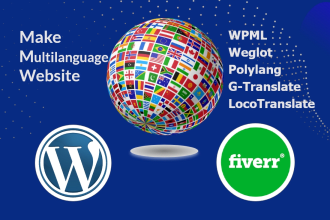 translate your wordpress website english to french spanish german by wpml weglot