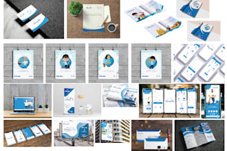 design a logo and complete branding kit for you