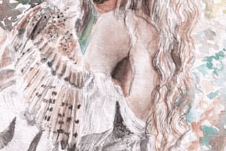 paint a traditional watercolor painting