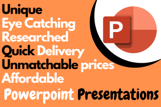 design unique powerpoint presentations for you