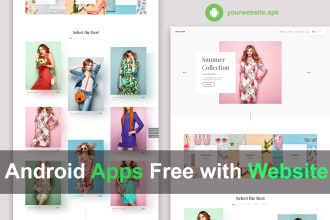 build online store, online webshop, redesign website for you
