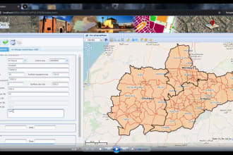 create custom web gis application and interactive web map