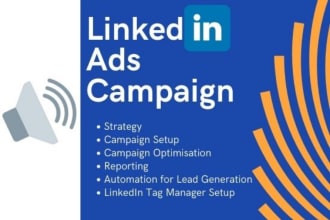 setup hyper targeted linkedin ads campaign