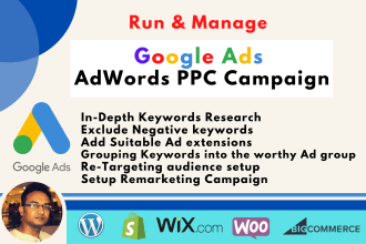 run and manage highly effective google ads campaigns