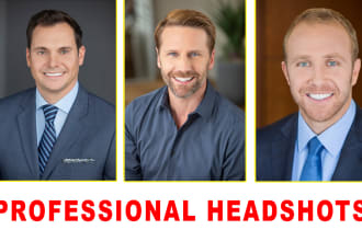 do headshot retouch, bulk photo editing and retouched portrait