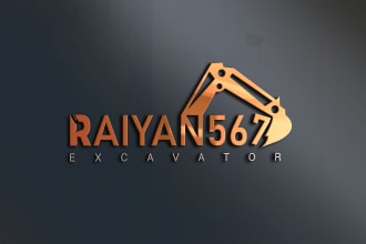 construction property real estate excavation, business logo
