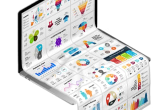 design minimal and modern infographics for you