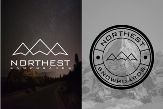 design modern, badge, patch and vintage logo for you