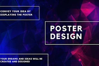 design your idea in poster