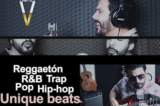 produce reggaeton, pop, rock, rnb, edm, kpop beat for you