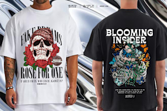 create your streetwear clothing tshirt design